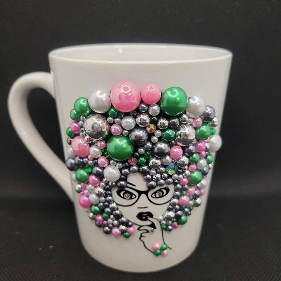 Embellished Coffee Cups - Picture 1 of 3